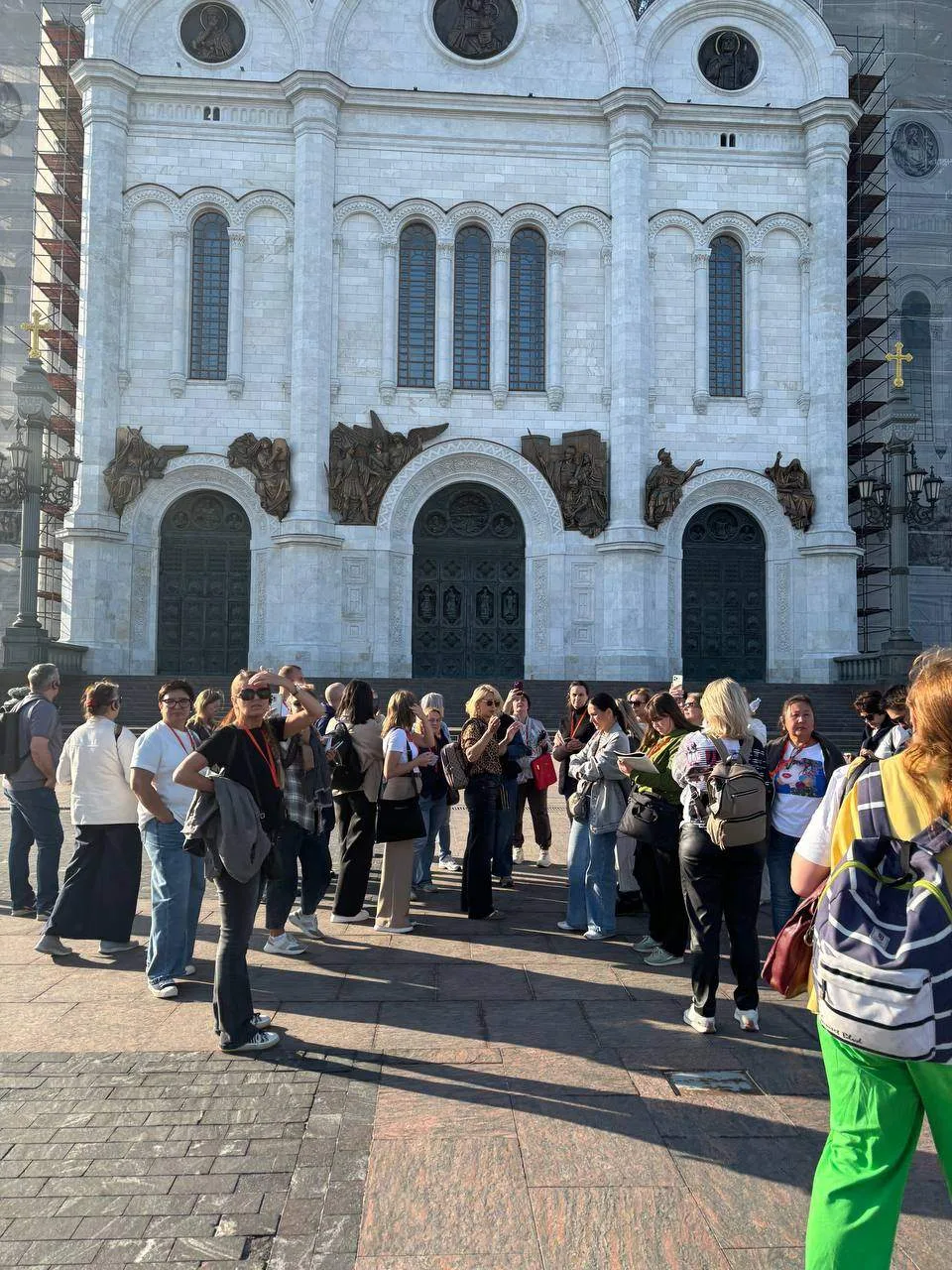 Группа на практическом занятии